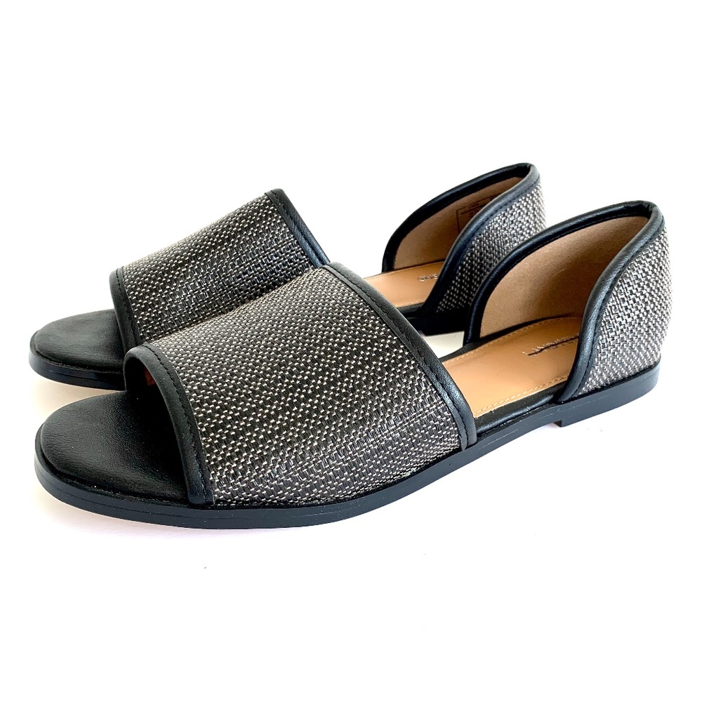 Lands' End Canvas D'orsay Open Toe Slide Sandals - image 4